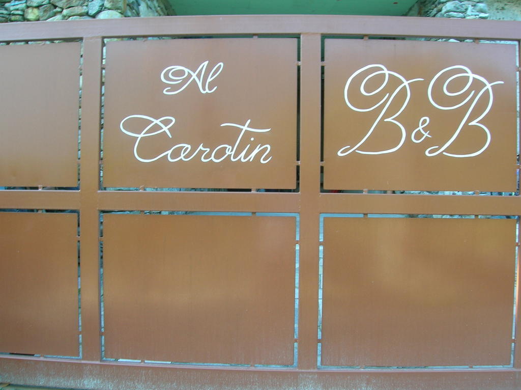 Apartament Al Carotin Mantello Pokój zdjęcie